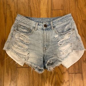American Eagle Distressed Shorts